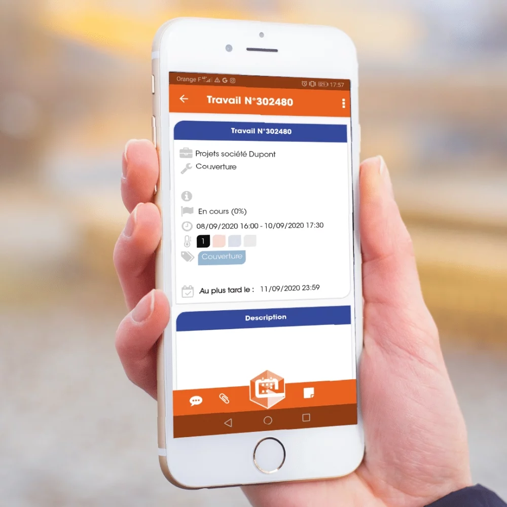 Application mobile novaTime Solution mobile novaTime
